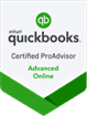 QuickBooks Certified ProAdvisor Advanced Online badge